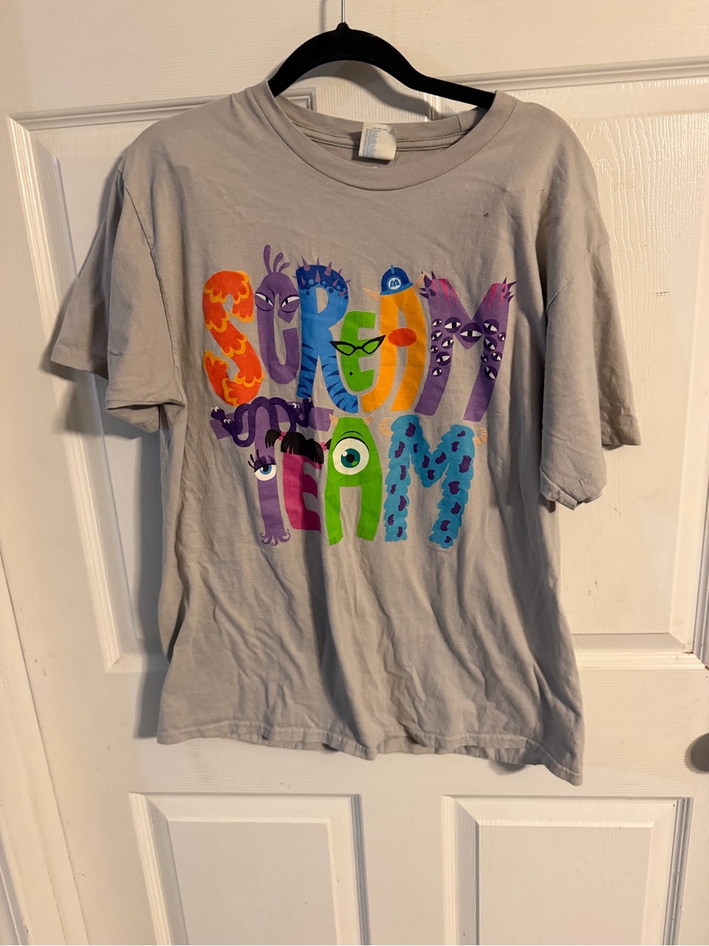 Disney Gray 'Scream Team' Monsters Graphic Tee